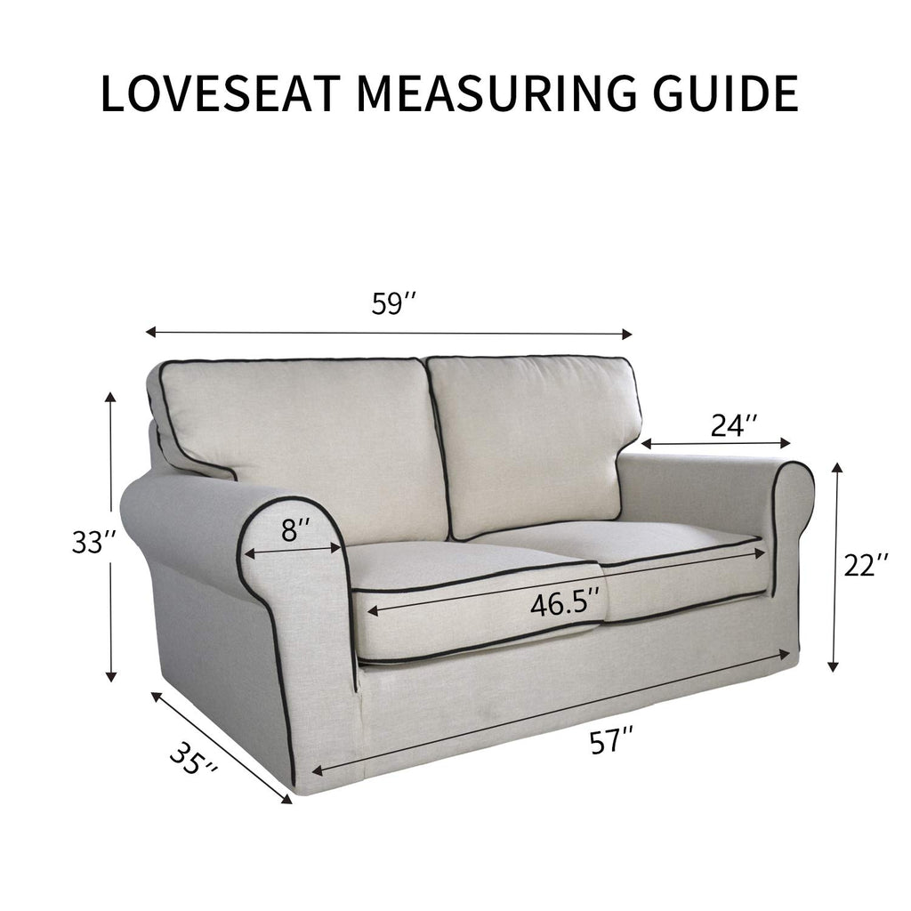 Waterproof Loveseat Couch Cover Slipcovers for Couches and Sofas