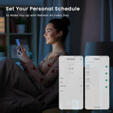 Air Purifiers for Home Bedroom Large Room Up to 1076 Ft², Smart WiFi Works with Alexa, 3-Stage Filte