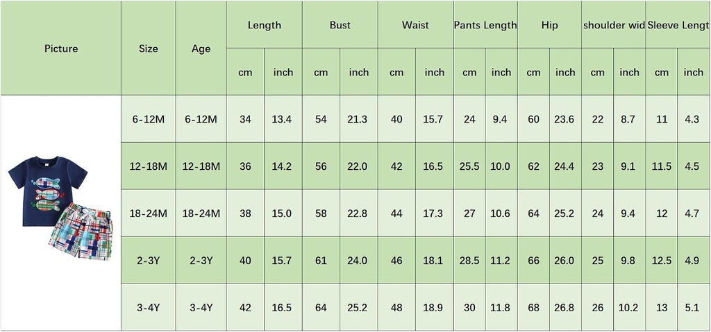 Toddler Baby Boy Clothes 12 18 Boys Summer Outfit T-Shirt Plaid Shorts Infant Beach Outfits Set