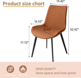 Dining Chairs Set of 2, Modern Kitchen & Dining Room Chairs