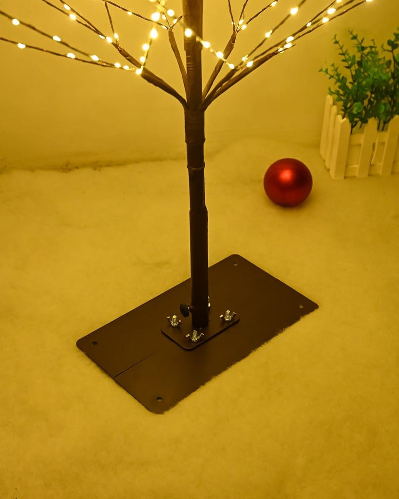 Birch Tree Light 7 Feet 736L LED Artificial Tree Christmas Decorations Lighted Tree Party Festival and Outdoor Use