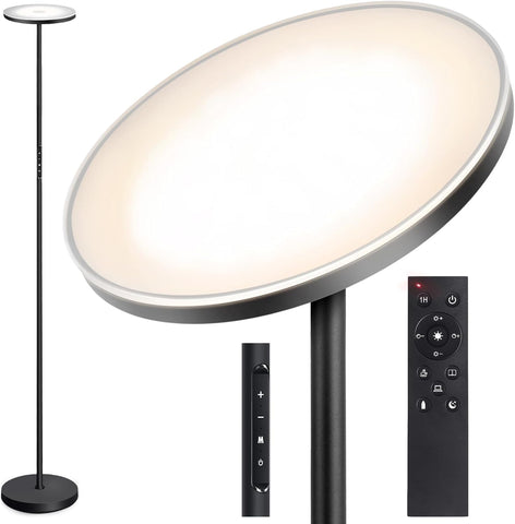 Floor Lamp, 30W/3000LM LED Modern Torchiere Sky Lamp