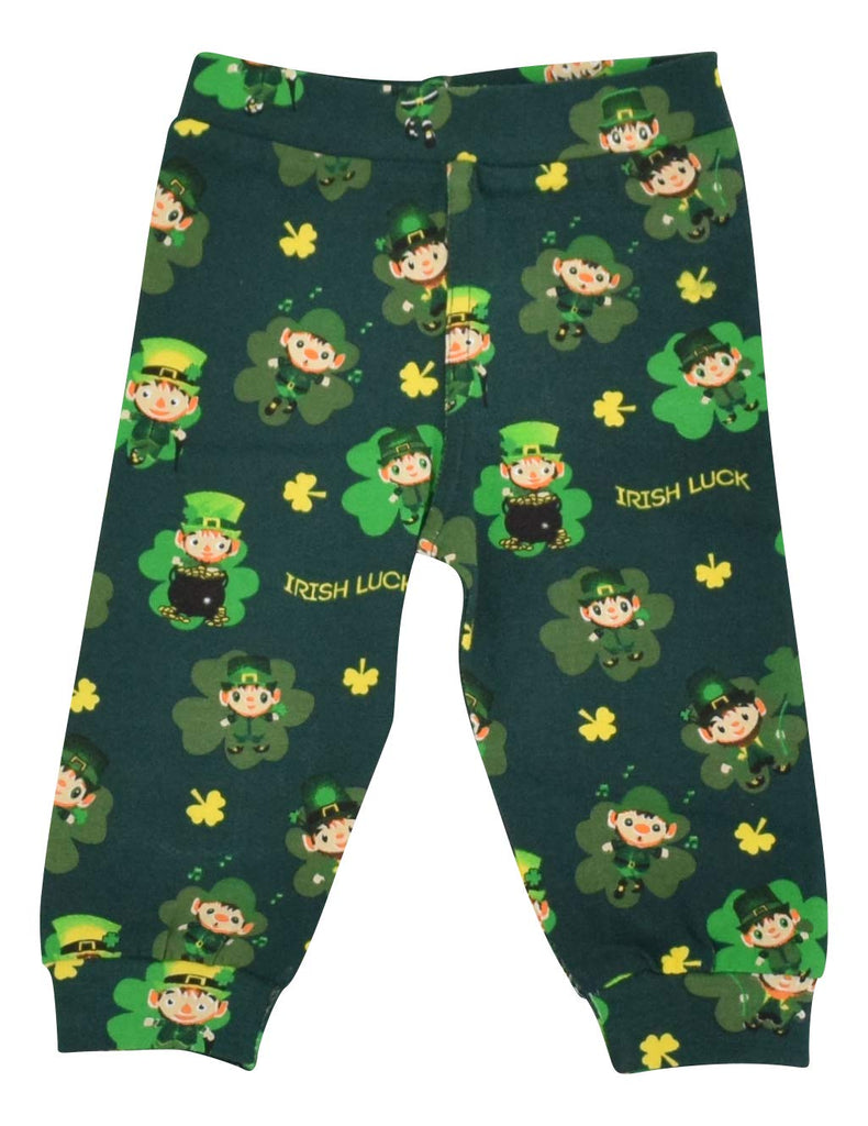 Boys 1st St Patricks Day Moms Lucky Charm Layette Set