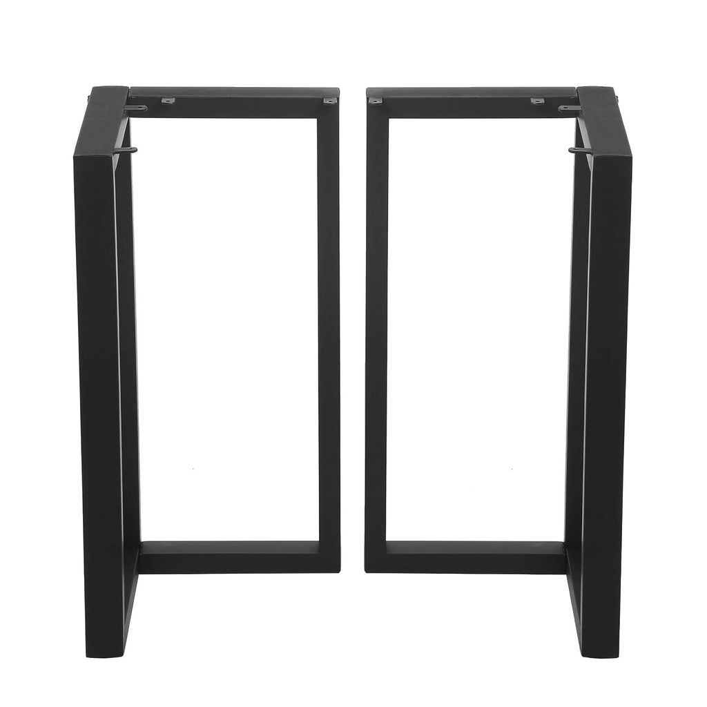 2 Pcs V Shape Table Legs - Heavy Duty Metal, Dining Table & DIY Iron Bench Legs (H28"xW17.7")