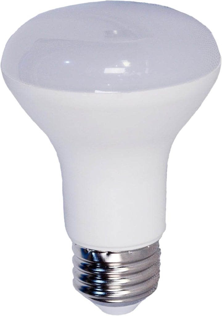 Br20 Smooth LED Light Bulb Warm White,8W (60W Equiv), 3000k,850lm, Dimmable,E26 Based,UL- Listed