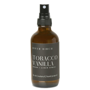Birch Luxury Linen and Room Spray - Tobacco Vanilla Home Signature Scent - Room Fragrance Spray - Fragrant Fresh