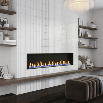 Subway Ceramic Tile White 2x8 Glossy 6.46 sq ft/case 60-Pack