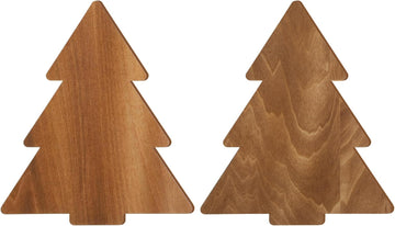 Life Tree Wooden Trivets for Hot Dishes 8 Rustic Round Tree Trivet Set Hot Plate Holders Heat Resistant Polite - Set of 3