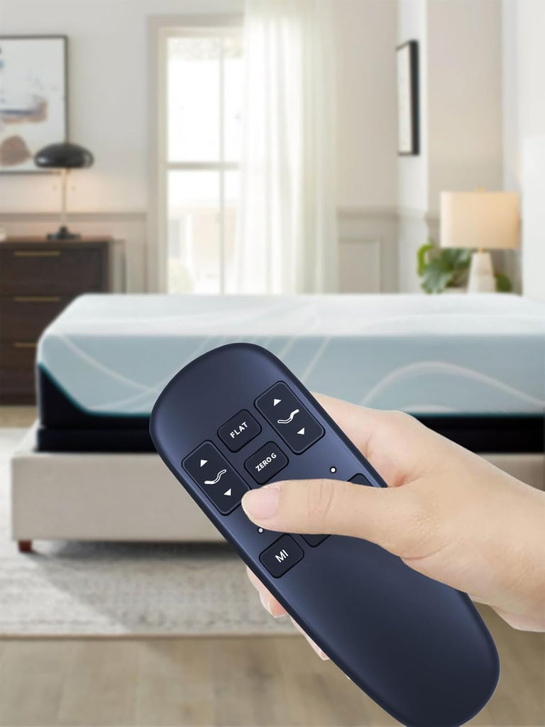 Replacement Remote Control for e3 Split King, for ZZZEN E3 Sleep Science Q Greaton Adjustable Bed Base Frame, Part