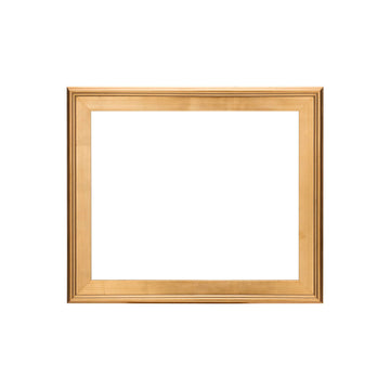 20x24 Plein Air Style Frame, Hand Leafed Gold, Museum Quality