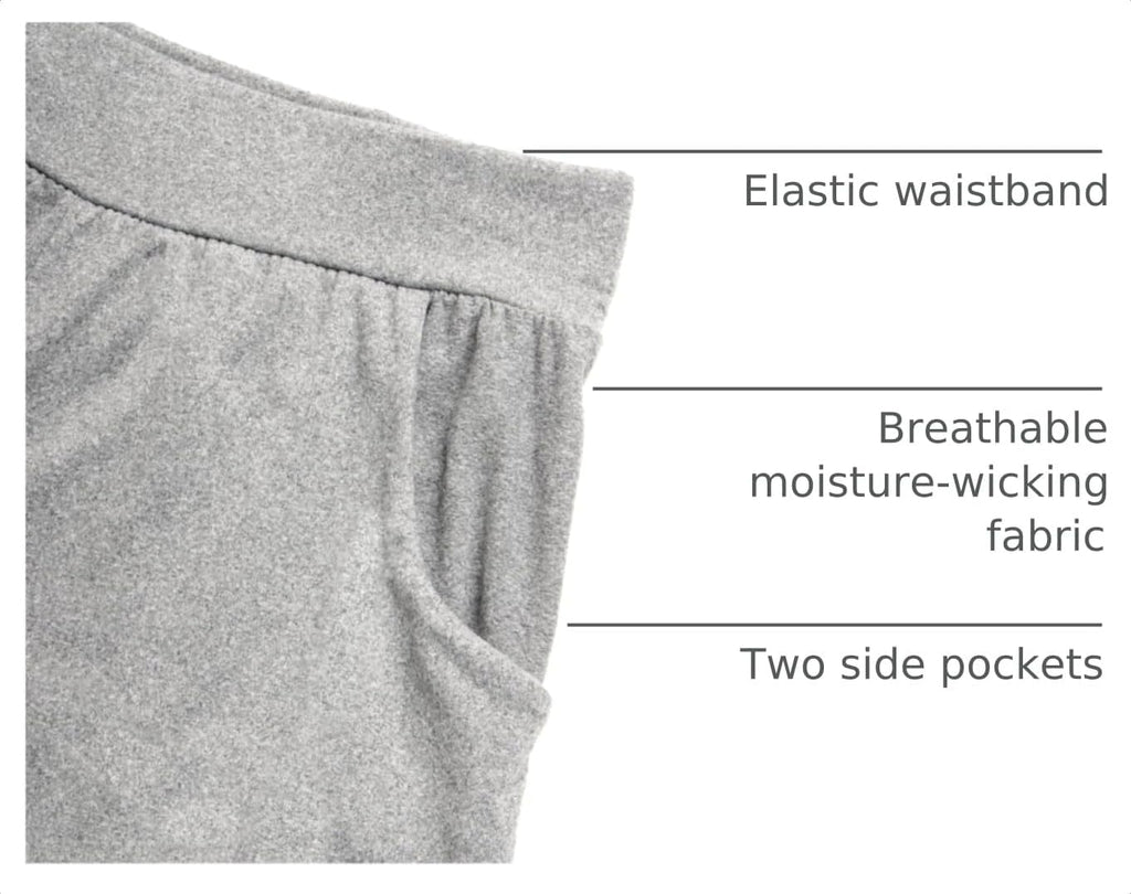 Hearts Girls Sweatpants - 3 Pack High Waisted Performance Jogger Girls Pants with Pockets: Made in USA