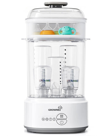 Compact Baby Bottle Sterilizer and Dryer with Fast Sanitization