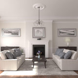 Oslo 38.38" H x 38 3/8" W x 2.88" D Ceiling Medallion