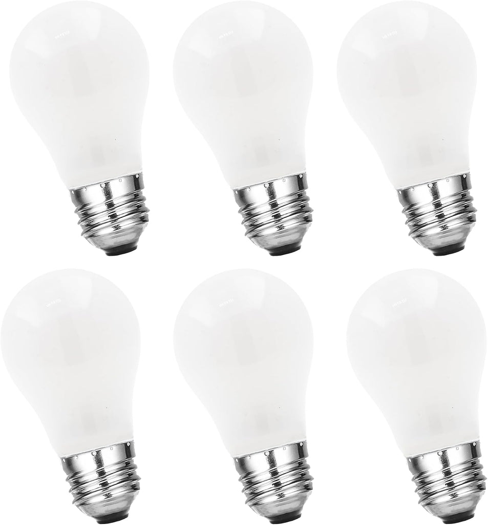 Frosted E26 A15 Incandescent 40w Appliance Light Bulbs