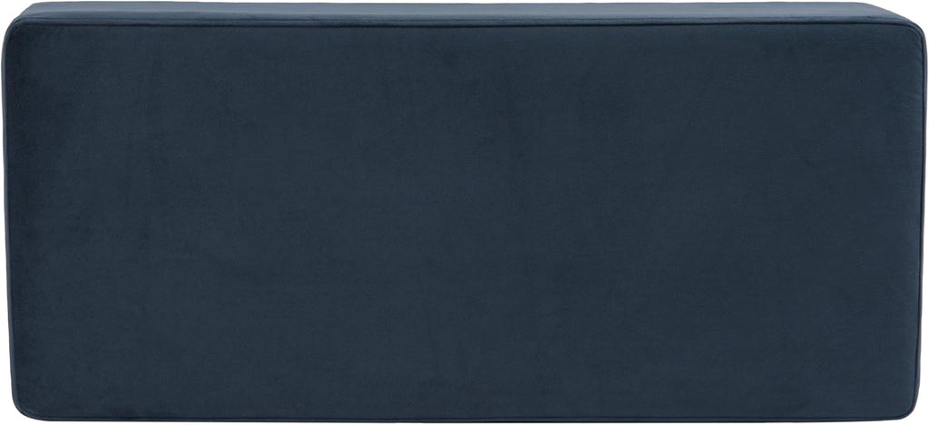 Malmo 36" Storage Bench - Blue Velvet