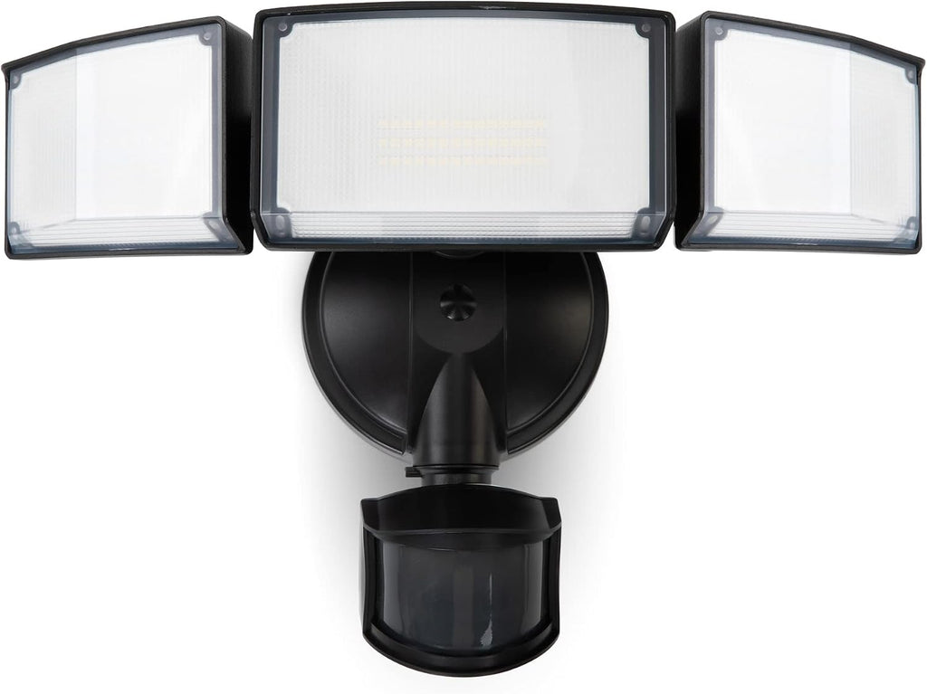 72W 7500LM LED Security Lights Motion Sensor Light Outdoor, 5000K Daylight, IP65 Waterproof, Dusk to Dawn, 3-Head