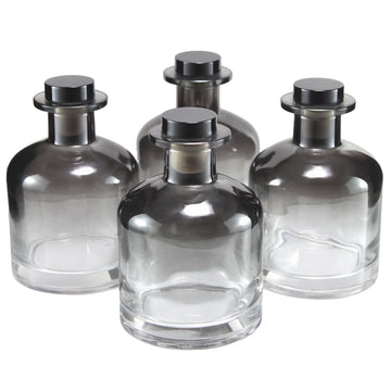200ml Glass Bottle Reed Diffuser Bottles Fragrance Accessories 4pcs
