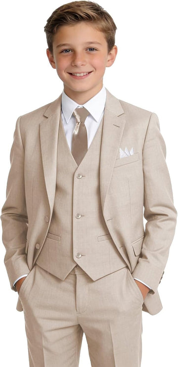 Boys Suit Kids Formal Tuxedo Wedding Ring Bearer Outfit Easter Suits Set