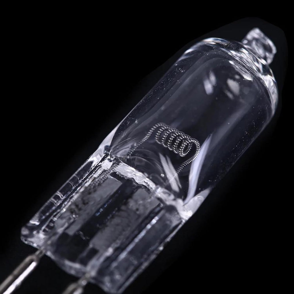 10Pc Low Voltage Halogen Bulbs G6.35 24V 50W Halogen Light Bulb T4 Jc Type Capsule Bulb 24V 100W G6.35 Bi-Pin Warm