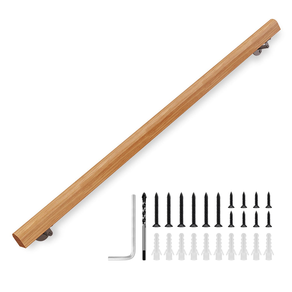 1FT Solid Wood Stair — Outdoor Stair Railing | Casa Home Living