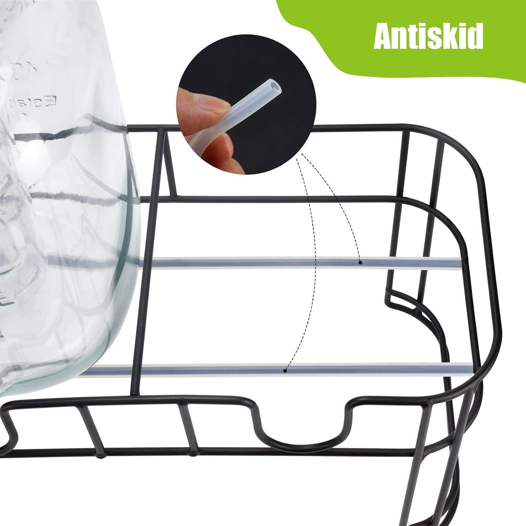 1 Gallon For Parties 2PACK.Beverage Dispenser,Glass Drink Dispenser With Stand And Stainless Steel Spigot 100%