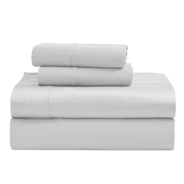 Egyptian Cotton 4 Piece Sheet Set, Luxury 1200 Thread Count, Eco-Friendly, Sustainable Sheets, Ultra-Soft Basics