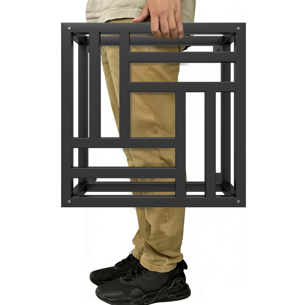 Plant Stand Indoor Outdoor, 18 Inch Heavy Duty Plant Stands Riser Metal Pedestal Stand for Large Flower Pot, Wrought