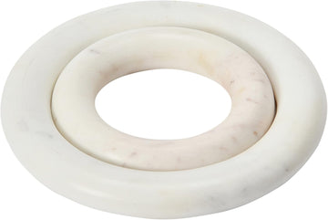 Marble Trivets for Dining Table - Set of 2
