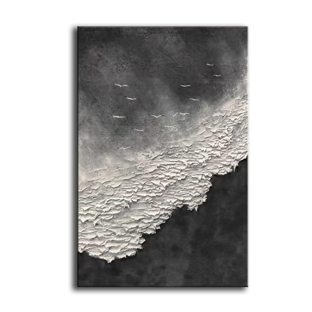 Thick Texture Abstract Oil Painting — Wall Art | Casa Home Living