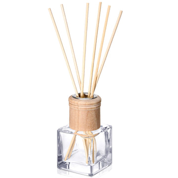 5 Set Reed Diffuser Bottles Empty, 50ml Bottles with Sticks