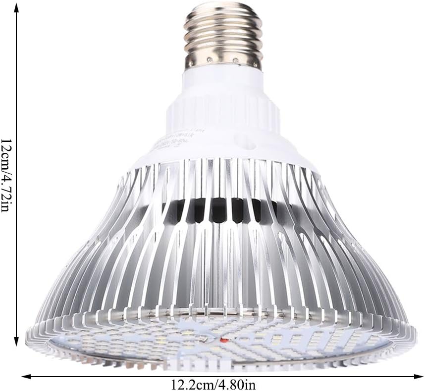 LED Plant Grow Light Bulb, 150LED Full Spectrum with E27 Base for
