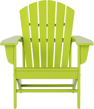 Dylan Outdoor Adirondack Chair, Lime
