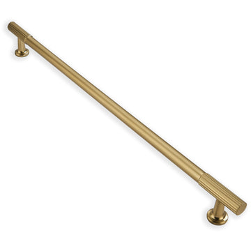 18 Inch Hole Center Appliance Pulls Brushed Brass Cabinet Pulls Solid Heavy Duty Cabinet Pull is Suitable