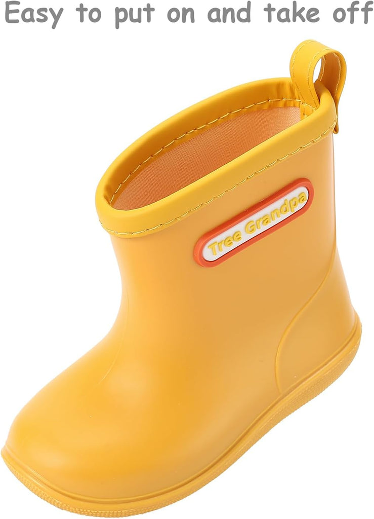 Toddler Rain Boots Waterproof shoes for Boys Girls Lightweight