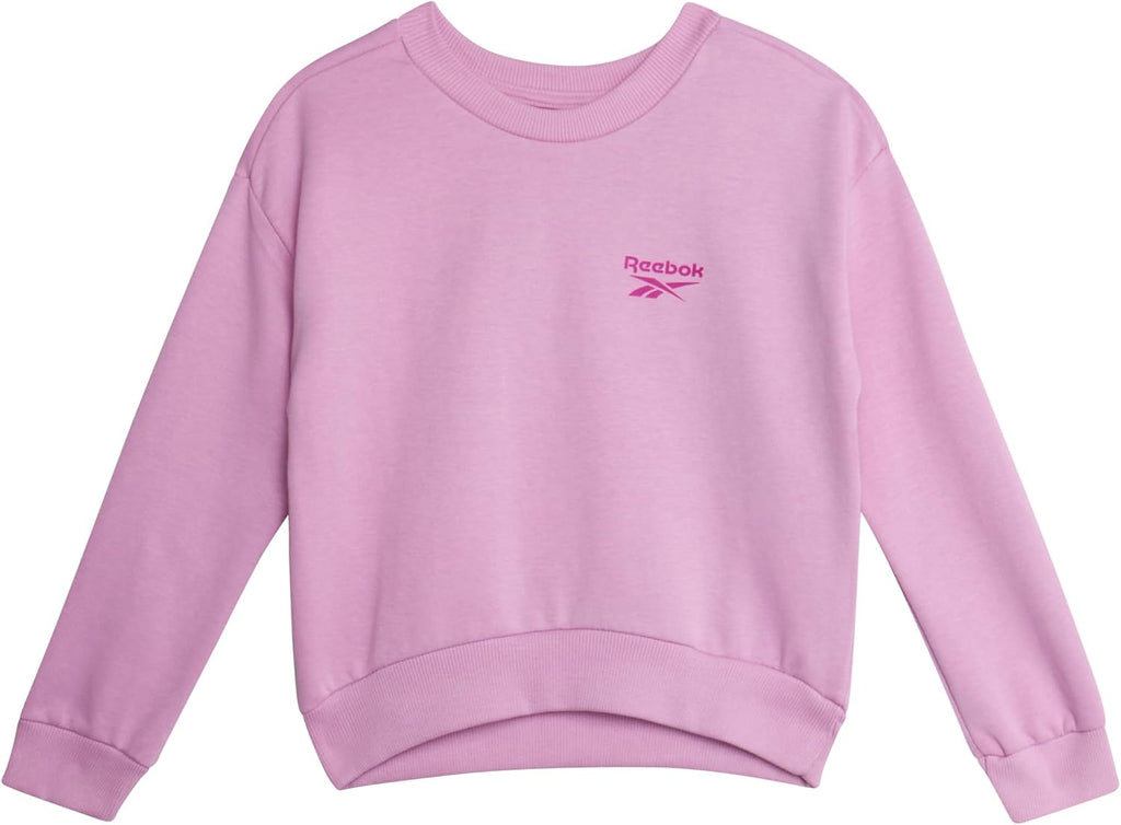 Toddler Girls Piece Fleece Set - Crewneck Sweatshirt & Leggings
