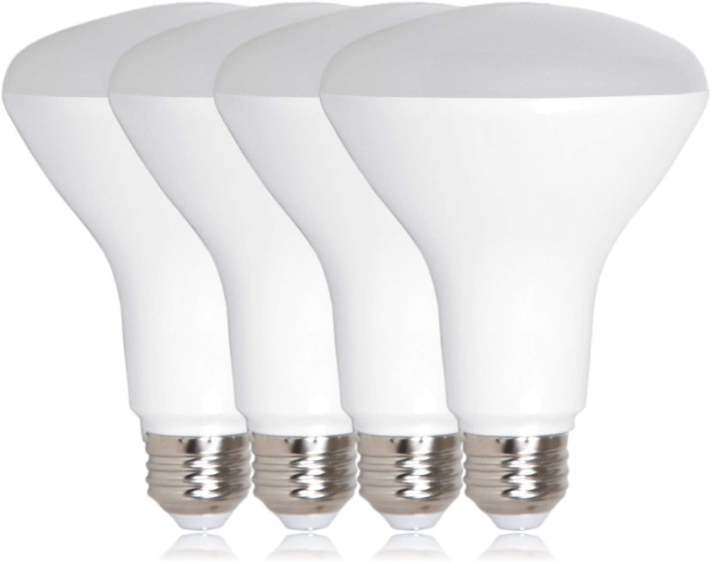 LED 75 Watt Equivalent BR30 Indoor Recessed Floodlight Can Light Bulb - Flicker-Free Dimmable, 11 Watt 3000k Warm