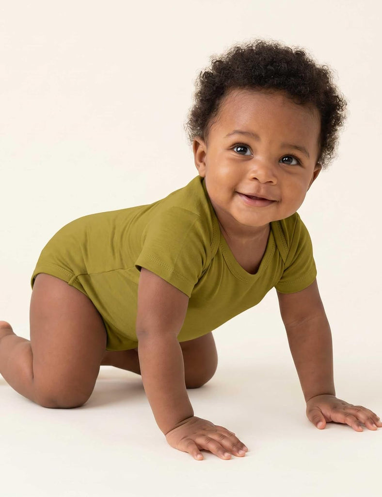 Baby Solid Bodysuit - Short Sleeve Long Sleeve Pack