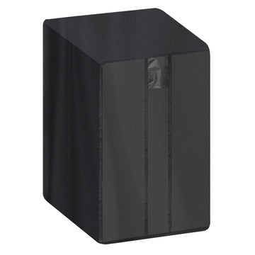 Fire Pit Cover Square- Waterproof Firepit Covers Square (21L x 21W x 35H inches, Black) Outdoor Fireplace Cover