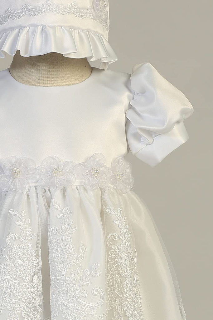 Baby Girl Baptism Dress Christening Dresses for Baby Girl White Baptismal Gown Vestido de Bautizo para Niña 12