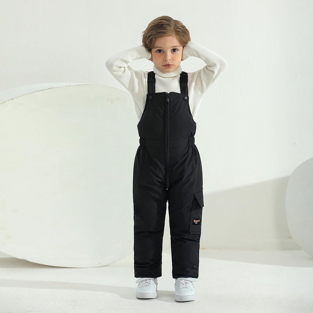 Toddler Snow Pants Baby Boy Girl Winter Clothes Down Puffer Coat Waterproof Warm Snow Ski Bib Overalls Snowsuit