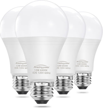 100W Equivalent E26 LED Bulbs, Daylight White 6500K