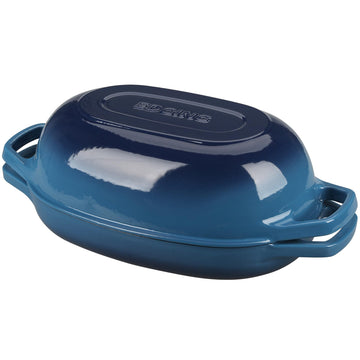 Enameled Cast Iron Oval Dutch Oven Pot with Lid, Dutch Oven for Sourdough Bread Baking, Bread Oven, Bread Dutch Oven