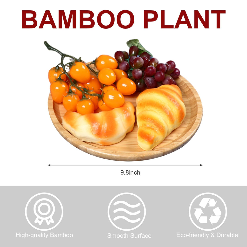 Picnic Basket with Blanket and Bamboo Plate Picnic Supplies, Red