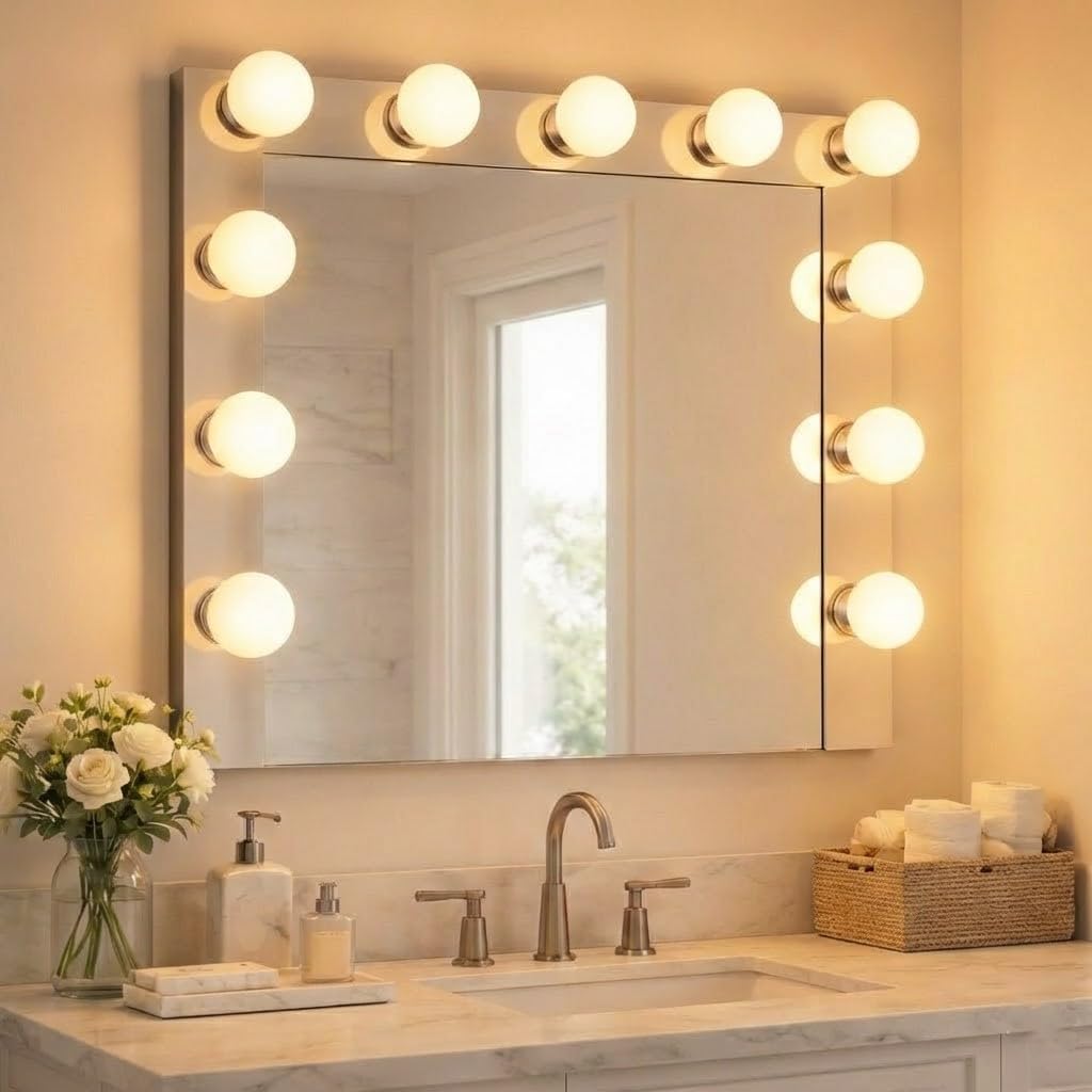 LED Globe Light Bulbs 1.5W (15W Equivalent),Soft Warm White 2700K,Frosted Glass,E26 Medium Base, 120V,150