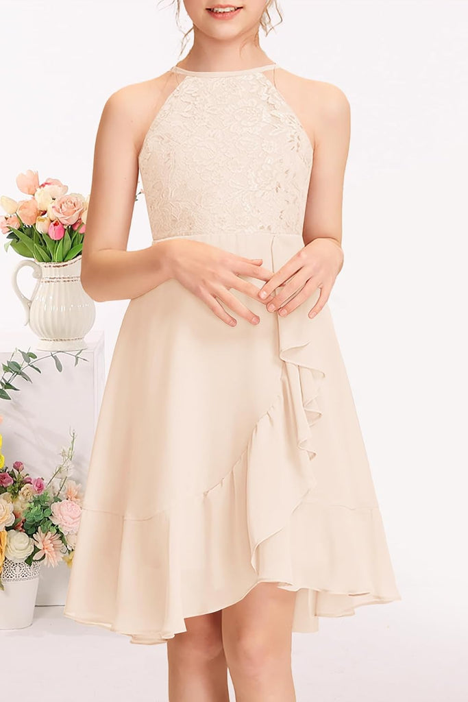 Flower Girl Wedding Guest Dress Junior Bridesmaid Kids