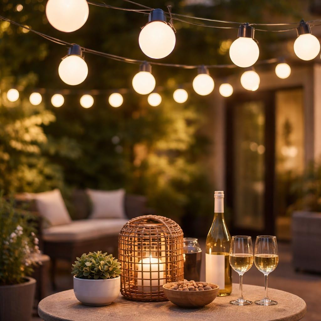 LED Globe Light Bulbs 1.5W (15W Equivalent),Soft Warm White 2700K,Frosted Glass,E26 Medium Base, 120V,150