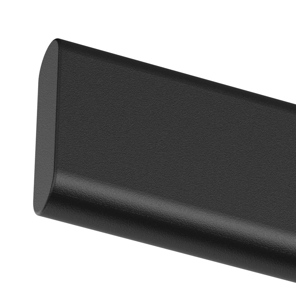 47.2" LED Outdoor Wall Light, Modern Black Exterior Lighting Fixture