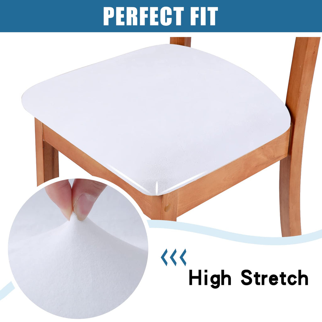 Velvet Seat Covers Chair Set of 4