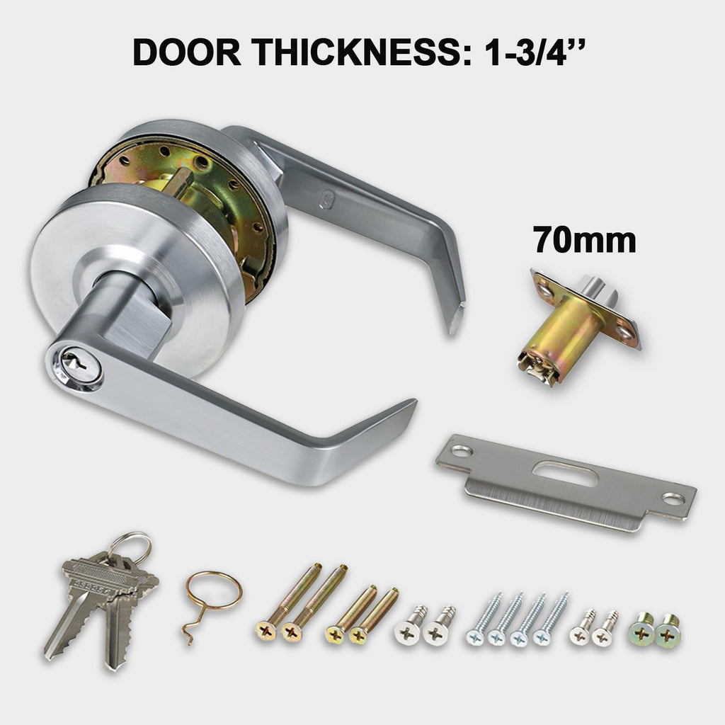 Storeroom Door Handle Heavy Duty Grade 2 Commercial Door Locks