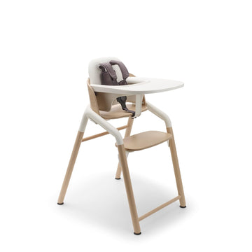 Giraffe Wooden Baby High Chair - Adjustable in 1 Second, Ergonomic Easy-Clean Highchair, Suitable from Birth (Newborn